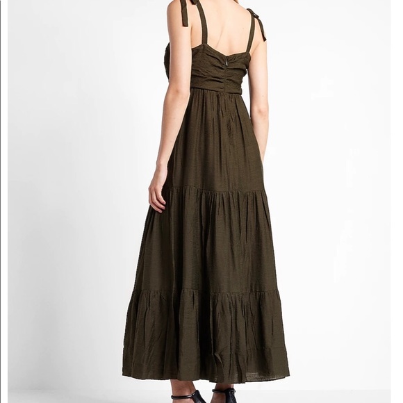 Olive maxi dress - Picture 4 of 9